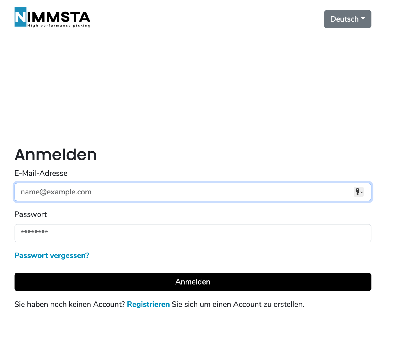 ProdCloud_Anmeldung
