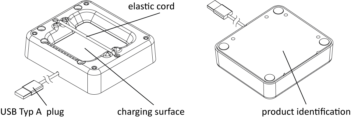 Single Wireless Charging Station