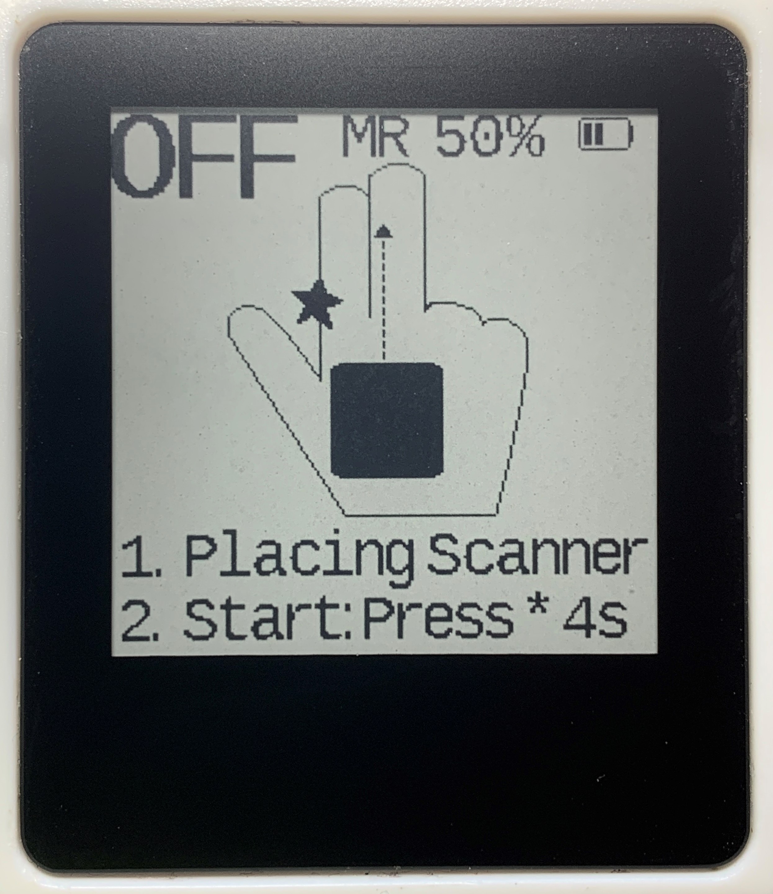 scanner off